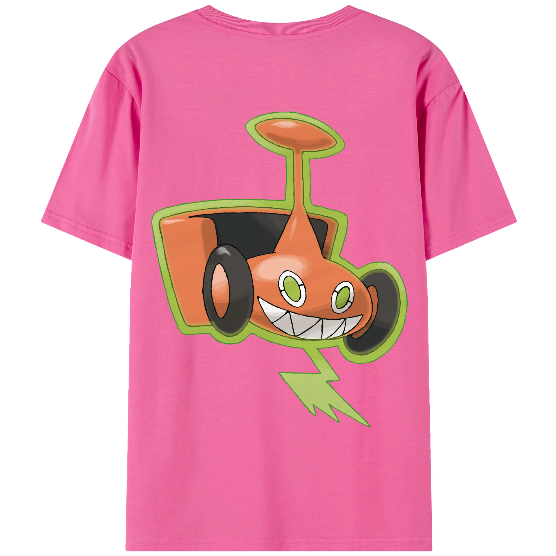 （画像用） ポケットモンスター Pokémon レディース半袖Tシャツ(バックプリント)